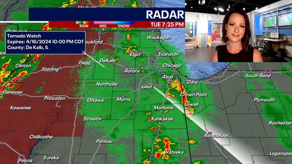 Chicago weather: Severe storms, including tornadoes, pose threat tonight