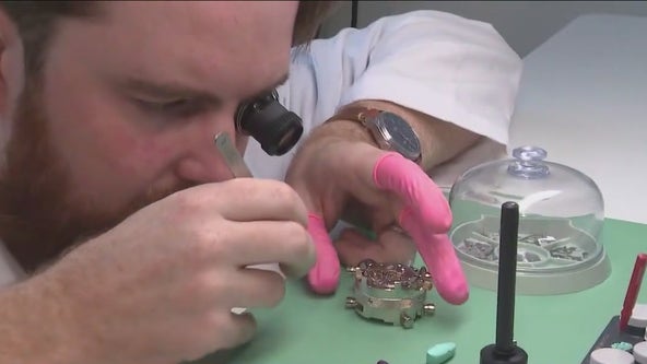 Chicago watchmaker pursues passion one tick at a time