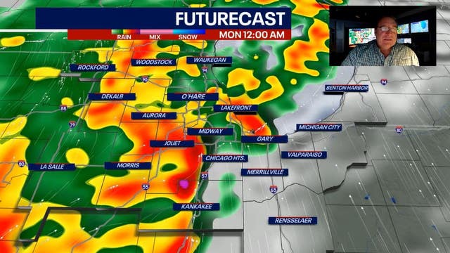Showers and thunderstorms continue tonight, limited severe weather risk