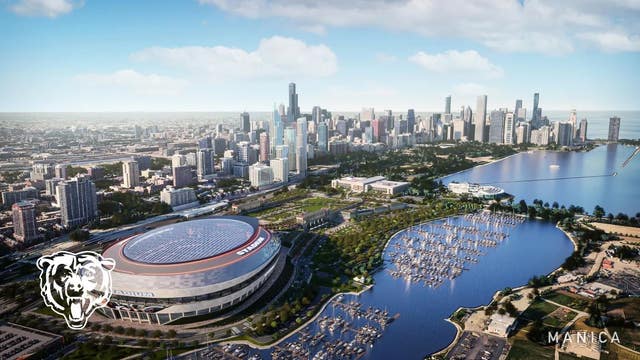 Chicago Bears unveil new lakefront stadium plans