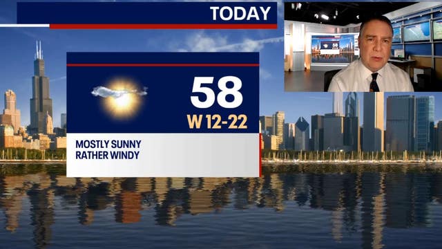 Chicago weather: Brisk winds, patchy frost possible Friday