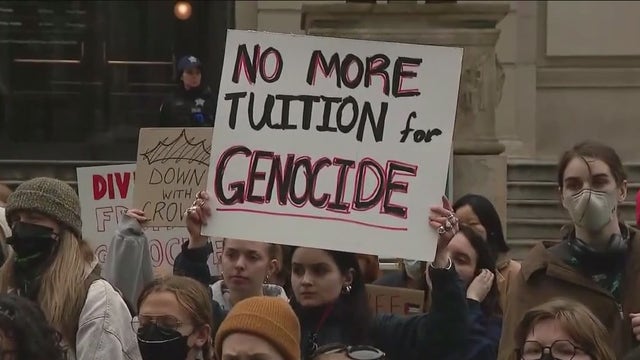 Protests emerge on Chicago college campuses over the war in Gaza