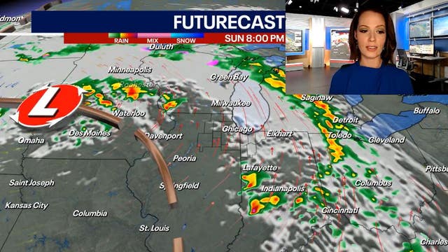 Rain returns on Sunday – will it impact the view for Monday's solar eclipse?