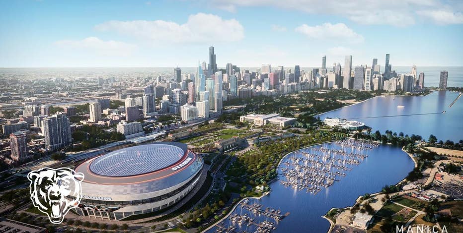 Chicago Bears unveil new lakefront stadium plans