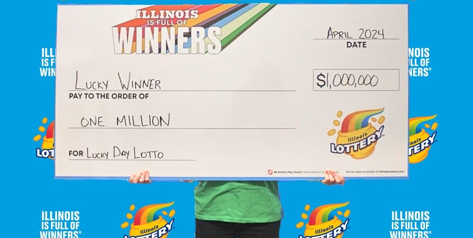 Illinois woman wins $1M jackpot on Lucky Day Lotto ticket ...