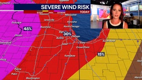 Chicago weather: Severe storms, destructive winds and tornadoes possible tonight