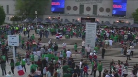 Heavy Friday rush hour traffic worsened by soccer showdown at Soldier Field