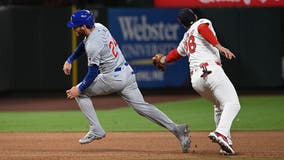 Goldschmidt homers twice to help Cardinals beat Cubs 4-3 after lengthy rain delay