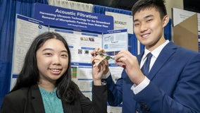 The Woodlands students win $50,000 for microplastics filtration system