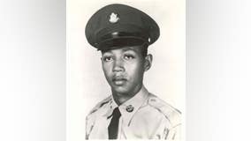 Dozens pay tribute to Milton Lee Olive III, the first Black Vietnam veteran awarded Medal of Honor