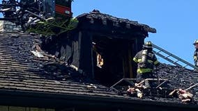 Oak Brook family displaced after Mother's Day blaze leaves home uninhabitable