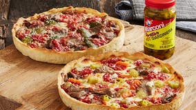 Portillo’s x Lou Malnati’s Italian Beef Deep Dish Pizza returns