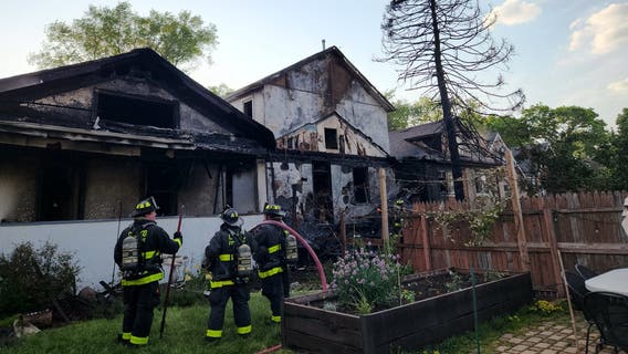 Extra-alarm fire breaks out on Chicago's Northwest Side
