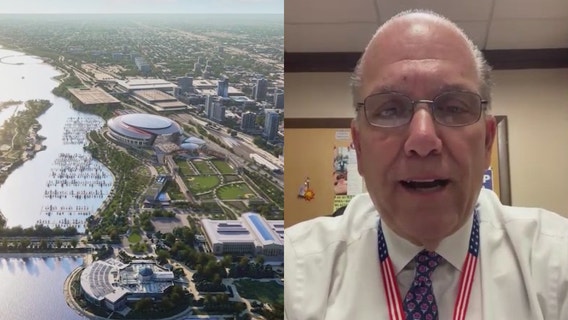 Suburban mayor endorses Chicago Bears' lakefront stadium proposal