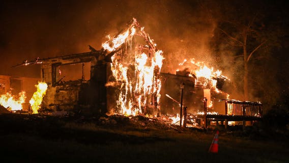 Fire demolishes McHenry home