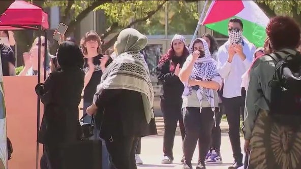 DePaul students continue encampment in solidarity with Gaza on Lincoln Park campus