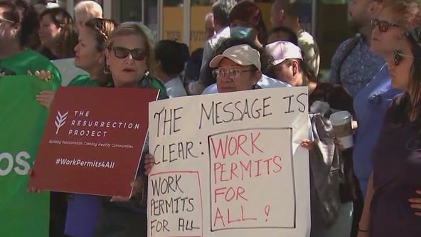 Pilsen rally calls for work permits for Illinois migrants
