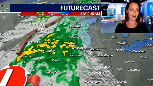 Chicago weather: Rain returns Friday night and into Saturday, but the weekend won't be a washout