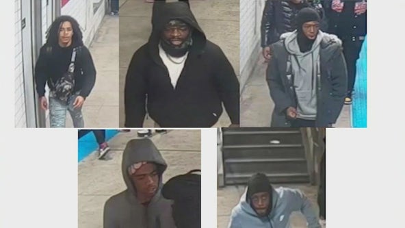 5 sought for robbing Red Line rider on Chicago's South Side