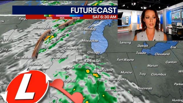Chicago weather: Soggy start to the weekend, but Saturday won't be a complete washout