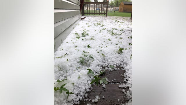 Orland Park hit hard by hail, flooding