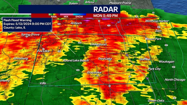 Chicago weather: Heavy rain leads to flash flooding concerns