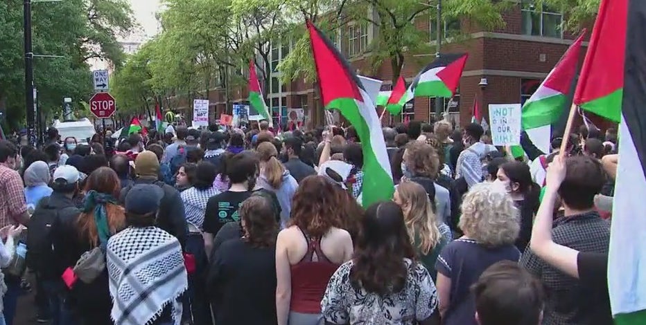 Police clear DePaul University protest encampment; 2 arrested