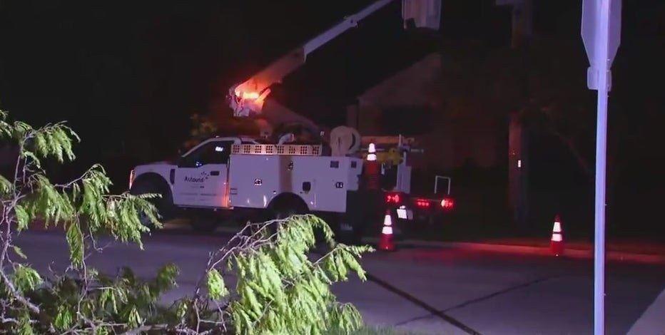 High winds cause power outages in Chicago suburbs