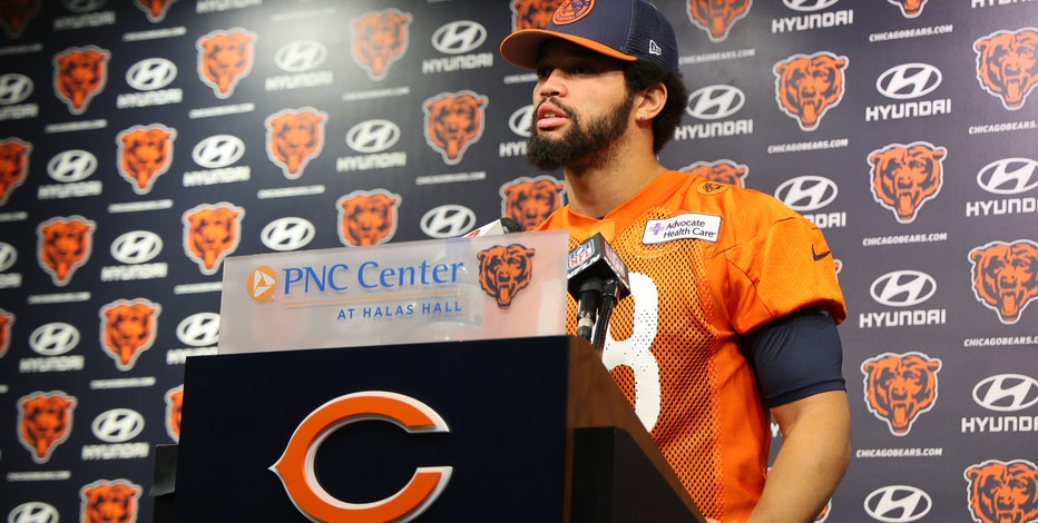 Chicago Bears name Caleb Williams the starting quarterback: 'No conversation'