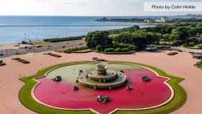 Buckingham Fountain reopens after being dyed red by vandals