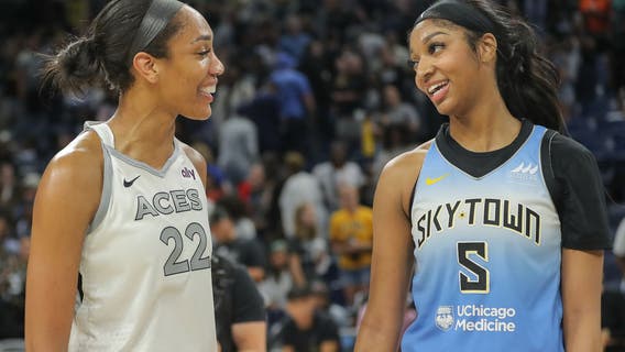 Las Vegas Aces, A'ja Wilson offer glimpse of what Chicago Sky, Angel Reese can be