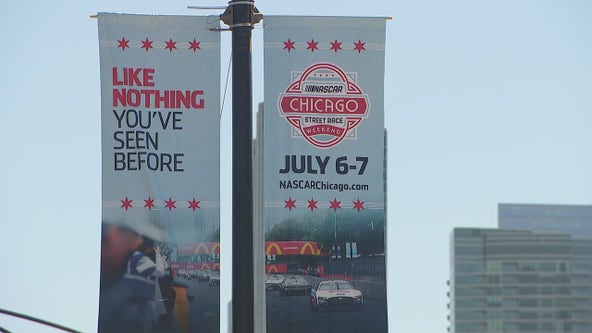Street closures begin for 2nd annual Chicago NASCAR Street Race