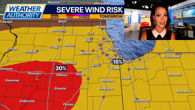 Chicago weather: Severe storms, tornadoes possible Thursday