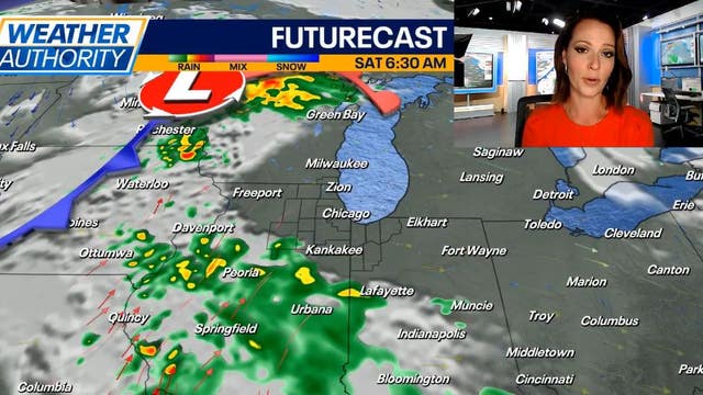 Chicago weather: Showers and a few storms could impact your plans on Saturday