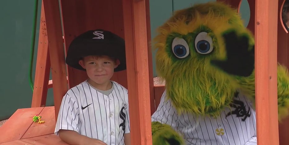 Chicago White Sox build playgrounds for kids battling cancer