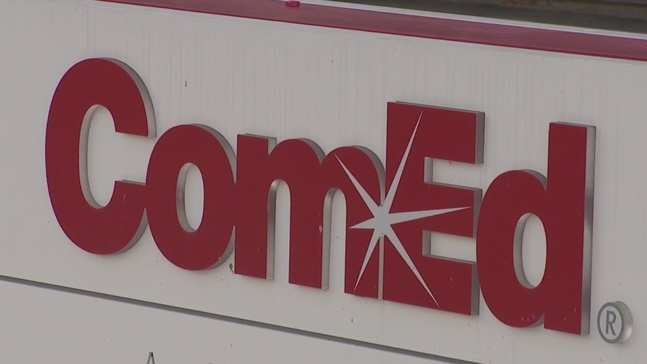 MAP Power outages in the Chicago - Comed Sign