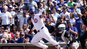 Hoerner's bases-loaded walk in the 10th gives the Cubs a 2-1 victory over the Diamondbacks