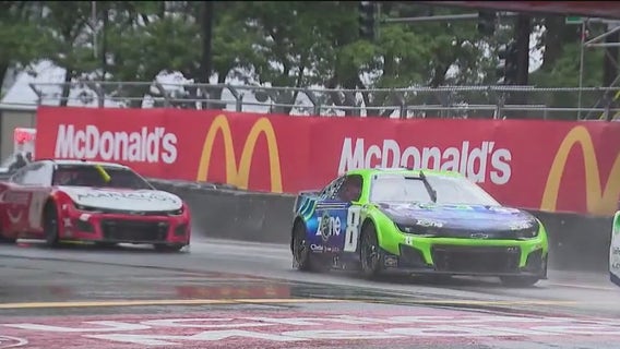 Rain-delayed Chicago NASCAR Street Race sees Alex Bowman secure 8th career victory