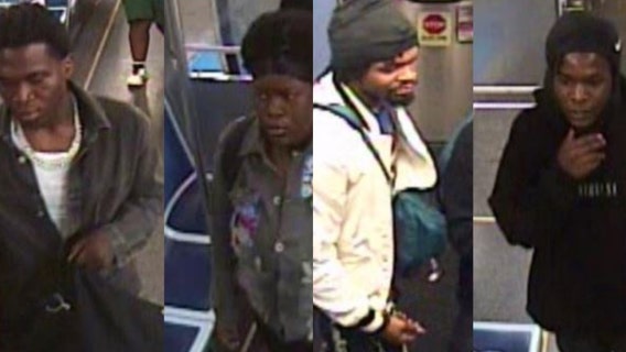 4 suspects allegedly battered, robbed victim on CTA Red Line train: police