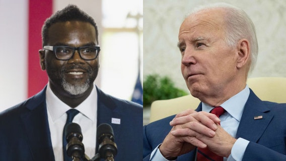 Chicago mayor calls Trump 'dire threat' to democracy, backs Biden's campaign