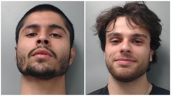 Pair charged with hate crimes after spray painting Israeli flag: officials