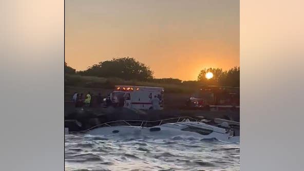At least 1 boater missing, 11 others safe after boat capsizes on Lake Michigan