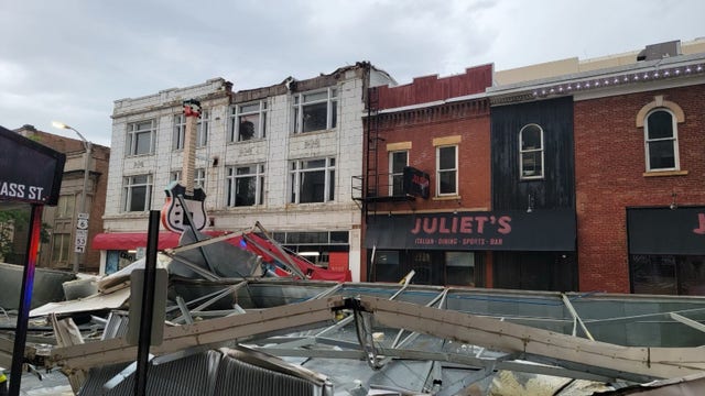 Closed Joliet streets expected to reopen by Monday morning after severe storm damage