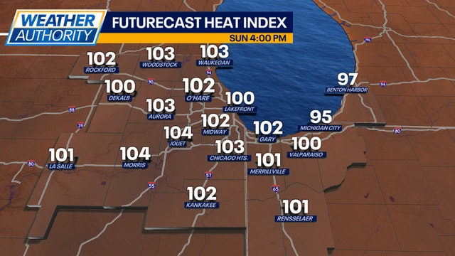 Chicago weather: Heat and storms this weekend