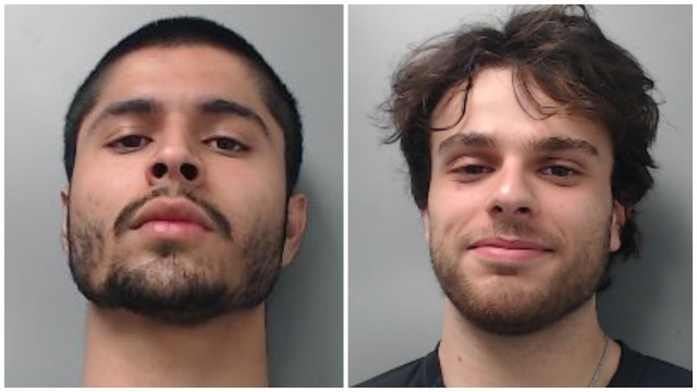 Pair charged with hate crimes after spray painting Israeli flag: officials