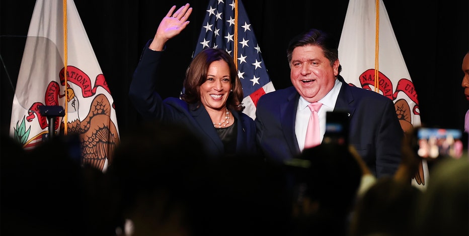 J.B. Pritzker endorses Kamala Harris as Democratic presidential nominee