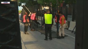 Chicago DNC protest: Additional fencing installed on Day Two following breach, police announce more arrests