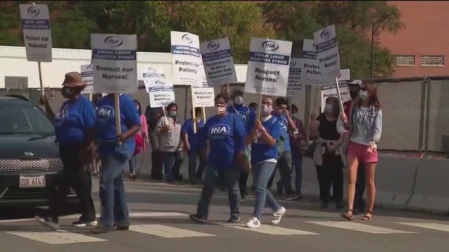 Strike ends with rally as nurses continue push for new contract at UI Health