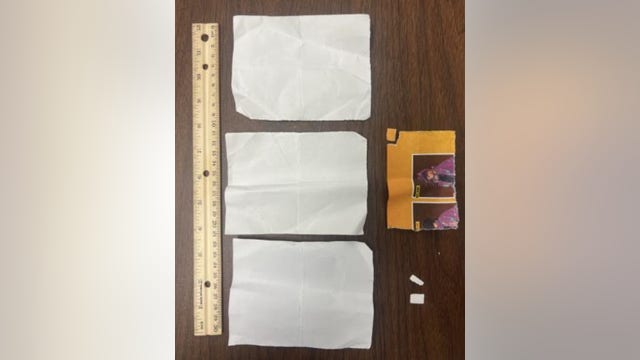 Cook County Jail seizes drug-soaked paper containing 'tranq' and ecstasy, among other drugs