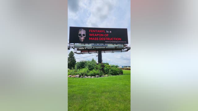 Chicago billboards urge political leaders in town for DNC to tackle fentanyl crisis